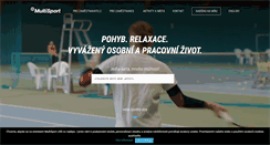 Desktop Screenshot of multisport.cz